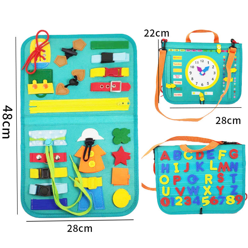 Childrens Busy Book Early Educational Toy