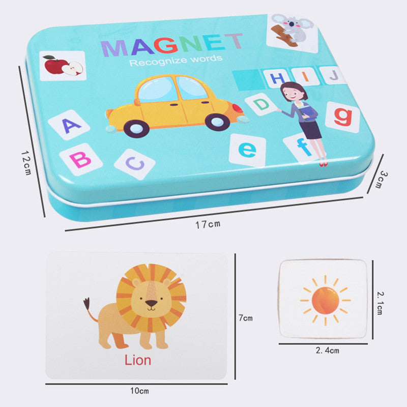 Early Learning Magnetic Letters And Numbers Educational Set