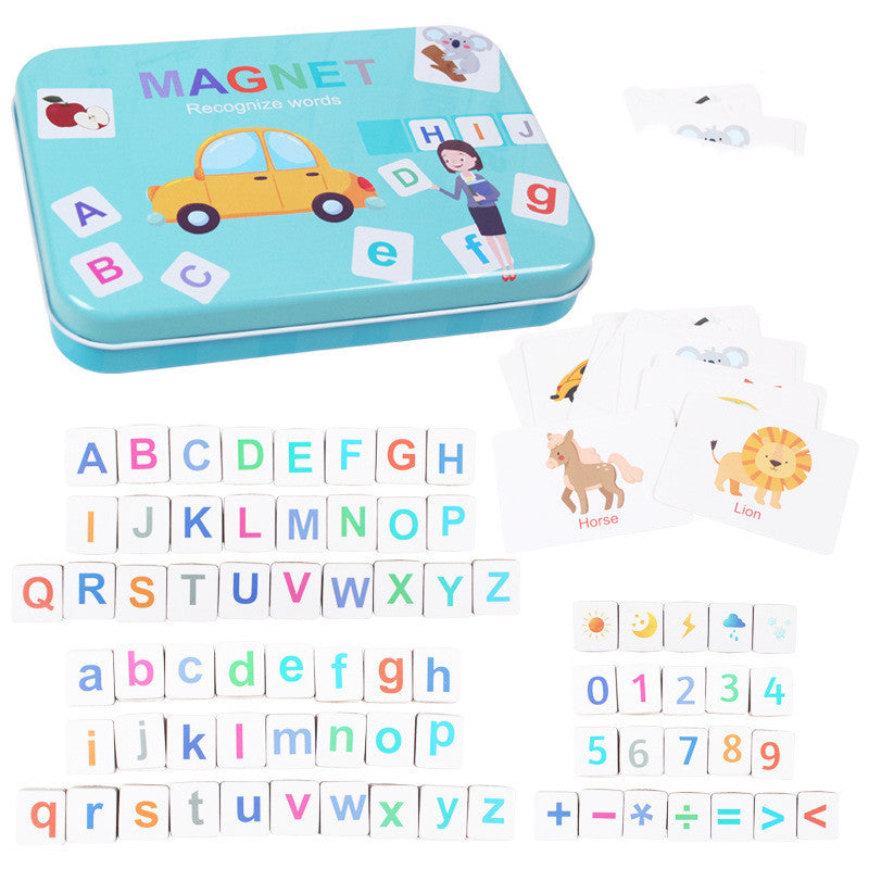 Early Learning Magnetic Letters And Numbers Educational Set