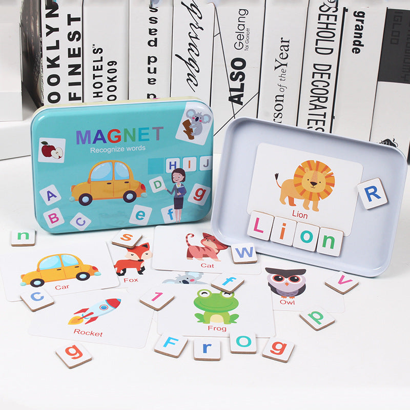 Early Learning Magnetic Letters And Numbers Educational Set