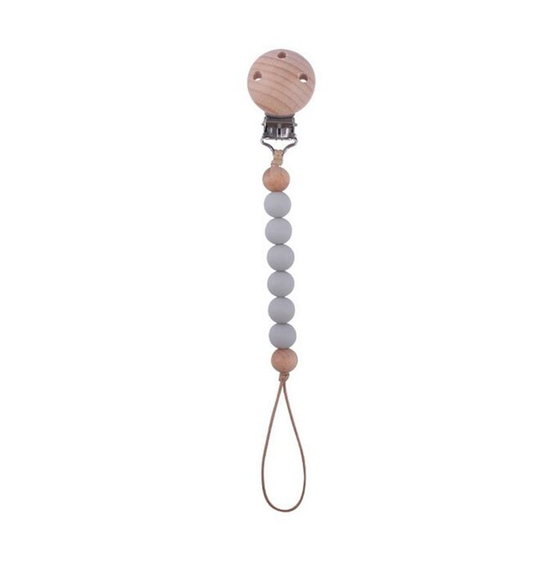 Newborn Silicone Dummy Clip