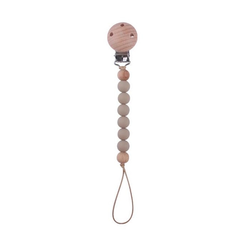 Newborn Silicone Dummy Clip