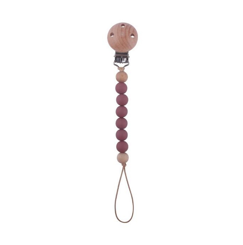 Newborn Silicone Dummy Clip