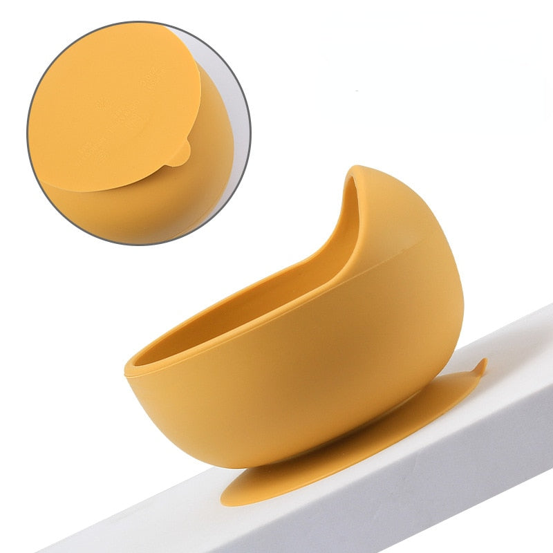 3/4/5/6Pcs Silicone Baby Feeding Set