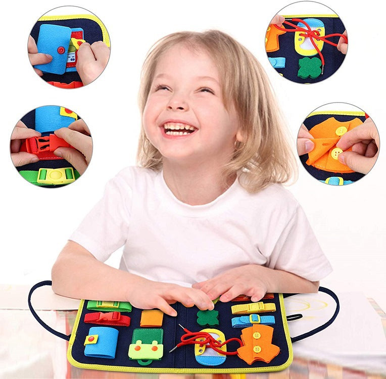 Childrens Busy Book Early Educational Toy