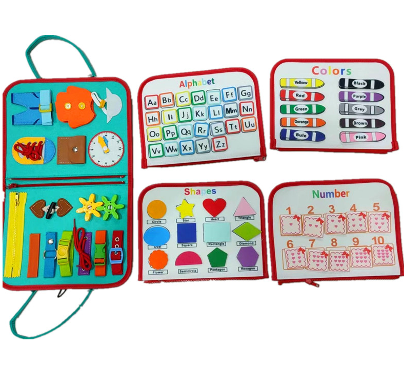 Childrens Busy Book Early Educational Toy