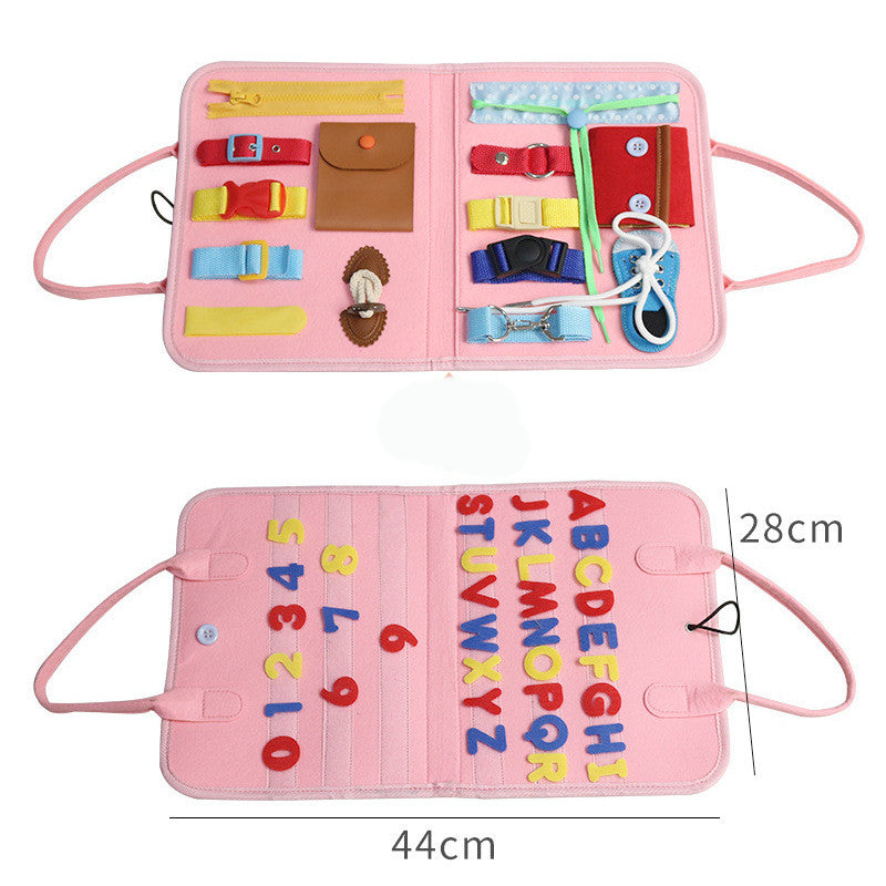 Childrens Busy Book Early Educational Toy