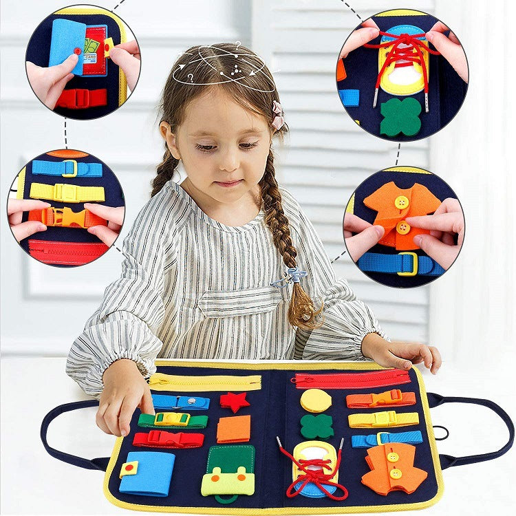Childrens Busy Book Early Educational Toy