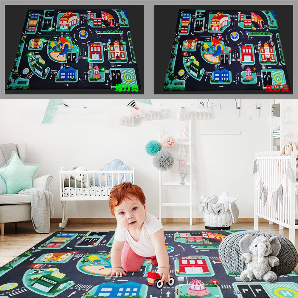 LED Road Rug for Kids