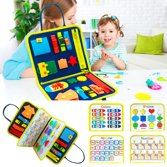 Childrens Busy Book Early Educational Toy