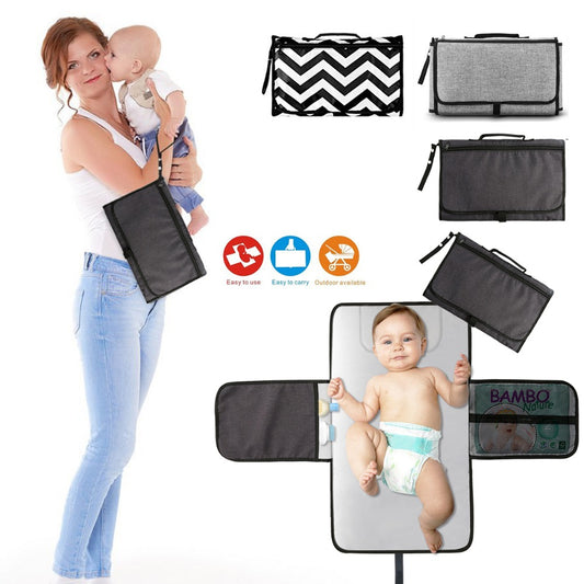 Baby Travel Nappy Changing Bag/Mat